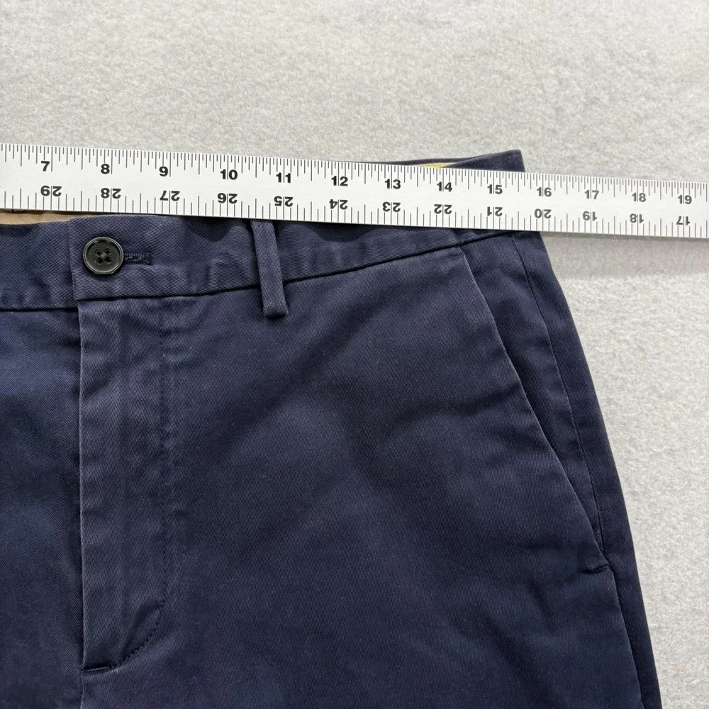 Banana Republic Rapid Movement Chino Pants Mens 31x32 Blue Slim Fit Stretch
